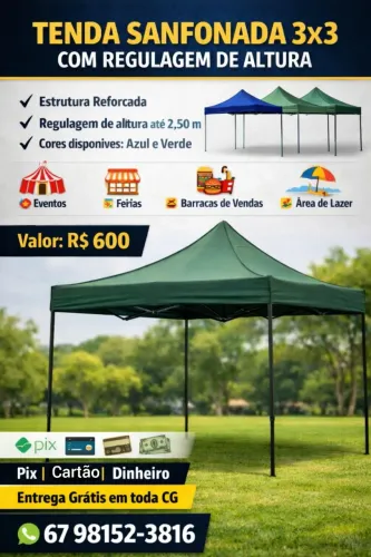TENDA SANFONADA 