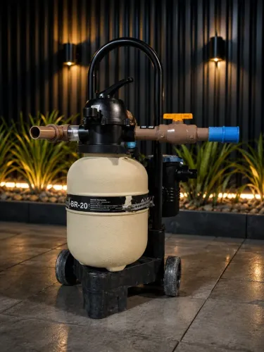 Conjunto Filtrante para Piscina Completo com Bomba e Filtro BR-20
