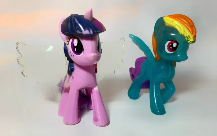 My Little Pony- Twilight Sparklt + Rainbow Dash