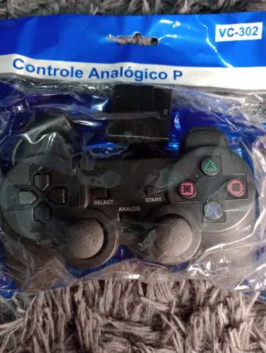 Controle PS2 Cabo Playstation 2. Controle. Joystick PS2 Playstation 2. Controle com Fio.