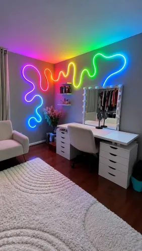 Fita Led RGB 5 Metros (com controlador de cores)