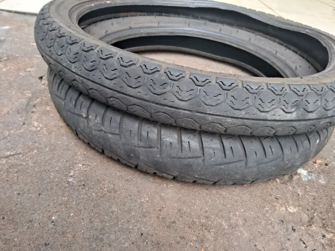 Pneus biz usados com camaras