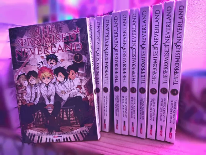 Box mangá The Promised Neverland 1 ao 14