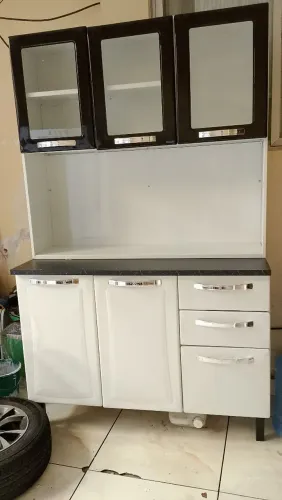 Cozinha Itatiaia compacta de 1,20 m