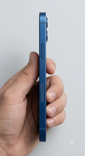 iPhone 12 Azul 128GB - Excelente Estado (Bateria 77%)