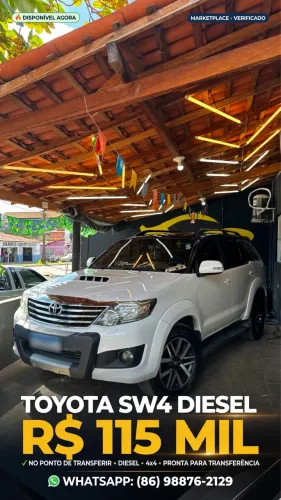 Toyota Hilux SW4 SRV D4-d 4X4 3.0 TDI Dies. AUT 2013