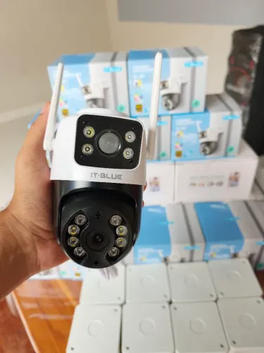 Câmera de segurança já instalada