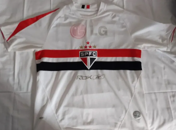 Camisa do São Paulo original antiga ano 2007/2008 marca Reebok!!!