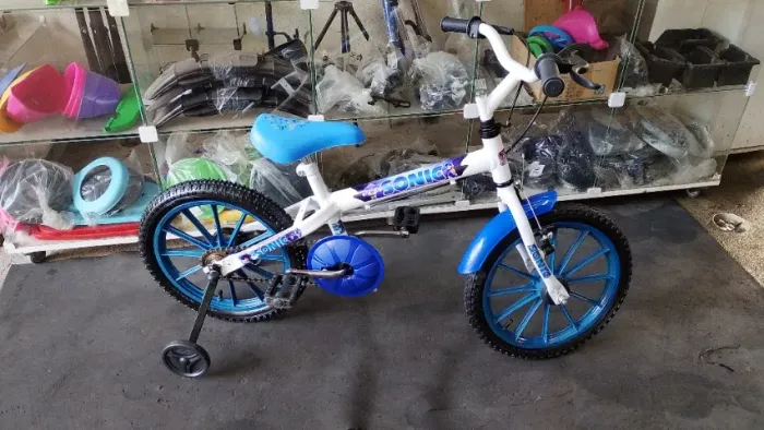 bicicleta infantil aro 16 masculina (revisada estado de nova)