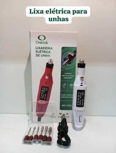 Lixadeira Elétrica de Unha Onistek 20.000 RPM
