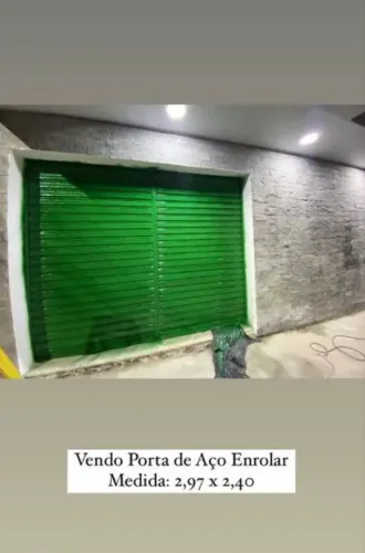 PORTA DE AÇO ENROLAR