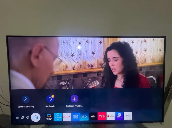 Smart TV Samsung 50? Crystal UHD 4K - UN50AU8000 