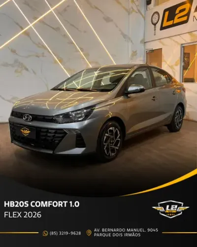 Hyundai HB20S C.plus/c.style1.0 Flex 12V Mec. 4P 2026