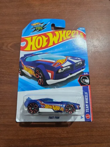 [TH] Hot Wheels Fast Fish - TREASURE HUNT TH 2026 - Team Wheels - Azul - Lacrado