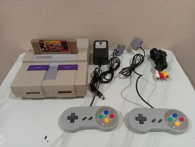 Super Nintendo original completo