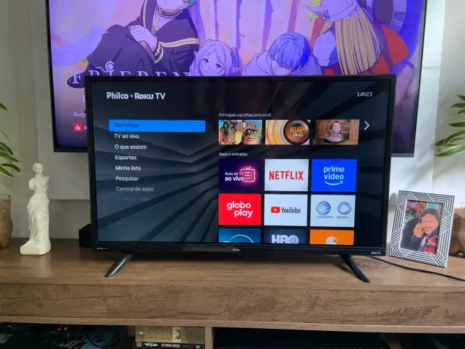 Smart TV 32? Philco Roku - Impecável! Completa, 2 anos de uso