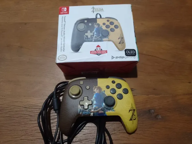 Controle Zelda Nintendo Switch