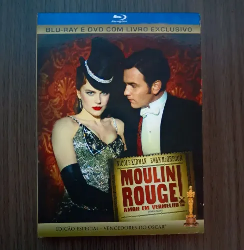 Blu-ray livreto Moulin Rouge