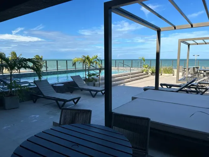 Apartamento tipo studio beira mar Manaíra - João Pessoa - PB