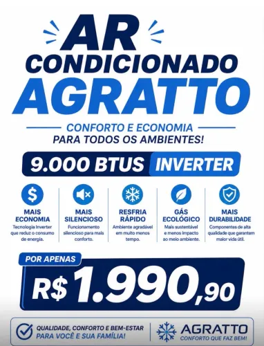 Ar condicionado Agratto