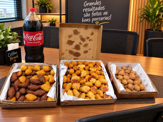 ? MINI SALGADOS FRITOS + MINI CHURROS | DEDÉ SALGADOS