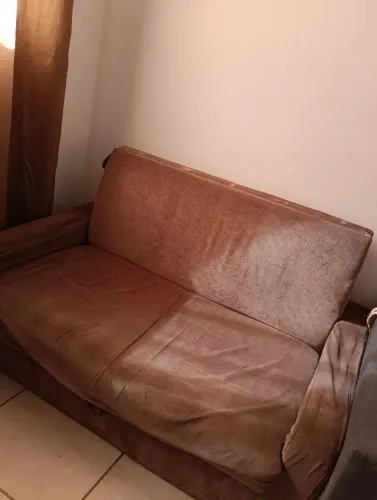 Vendo sofá cama com bau