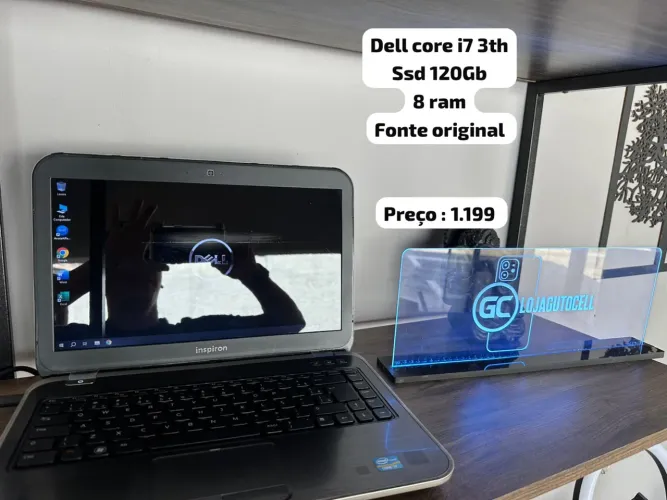 Notebook Dell core i7