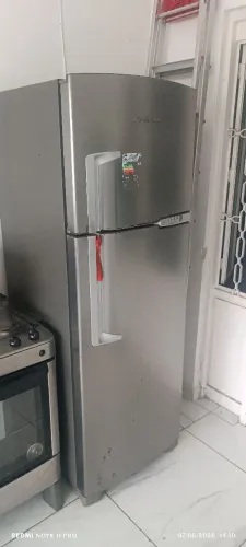 Geladeira Brastemp Clean inox 352L