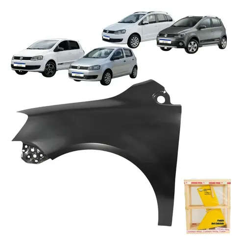 Paralama Volkswagen Vw Crossfox 2011 2012 A 2014 Novo Le
