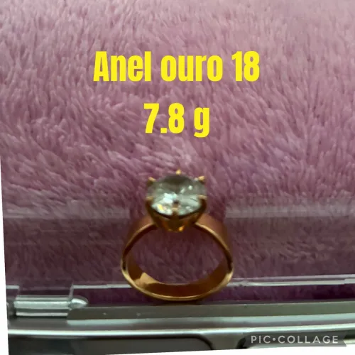 Anel ouro 18