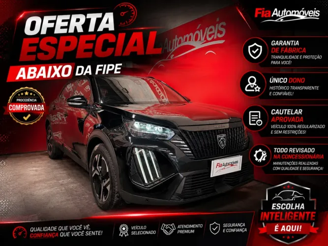 Peugeot 2008 GT 1.0 Turbo Flex 5P Aut. 2025