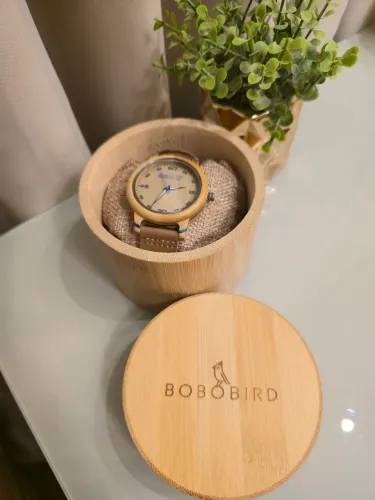 Relógio Bobo Bird edição especial em madeira