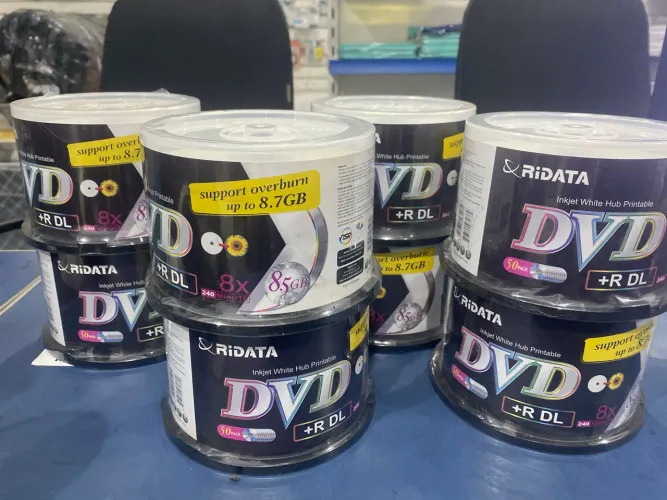 400 Dvd Ridata 8.5 dl Printable suportes overburn