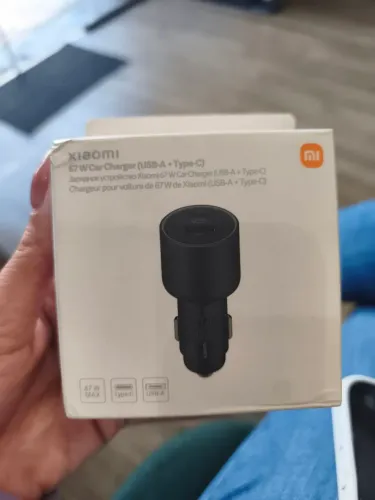 Carregador Veicular Xiaomi Turbo 67W Disponível 
