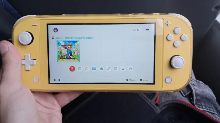 Switch lite semi novo bloqueado