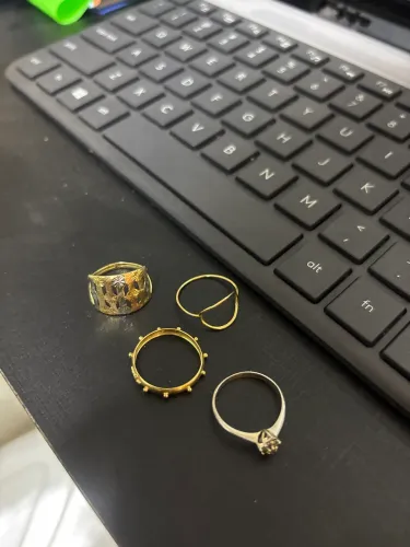 Anel ouro 18k