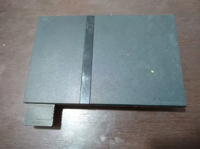 Console PS2 Slim ORGINAL sem reparos, com carregador e memory card 8mb