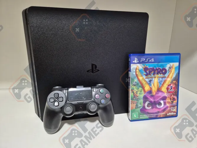 PS4 | Playstation 4 Slim 500GB Seminovo | Aceito Cartão!!!