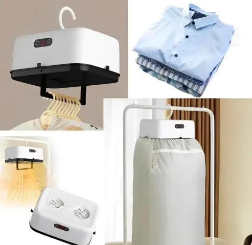 Secador de roupas portátil bivolt completo novo 