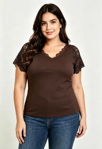BLUSA MARROM TAMANHO G