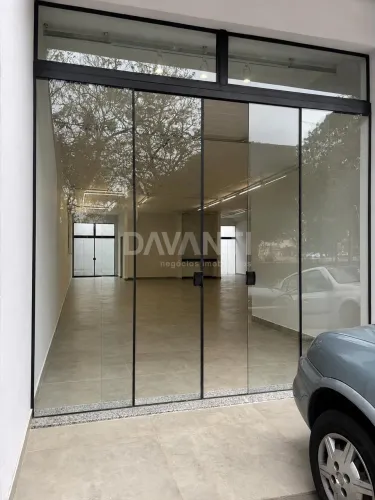 Salão comercial para locação no Centro de Valinhos na Davanti Imóveis.