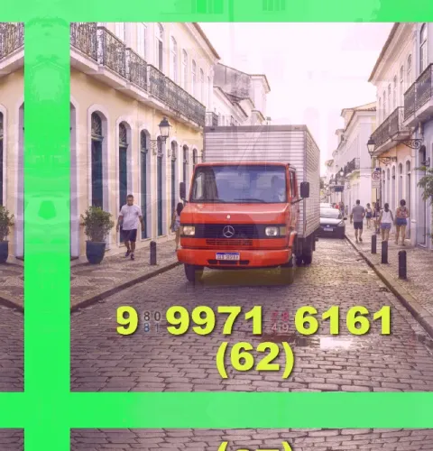 Frete }};{{ com ajudantes @:¨ mudança rápida e segura