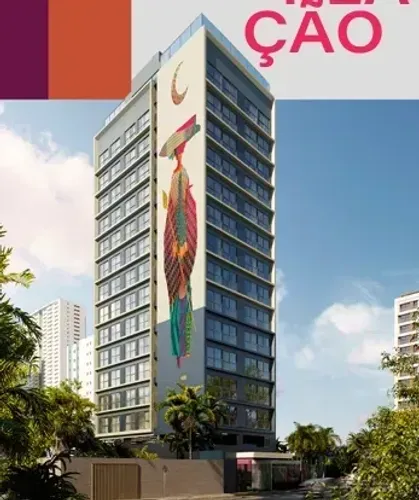Artium Hall Boa Viagem | Studio Moderno | Ótimo para Investir