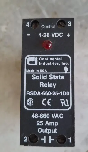 Relé Continental RSDA-560-25-1D2 RSDA560251D2