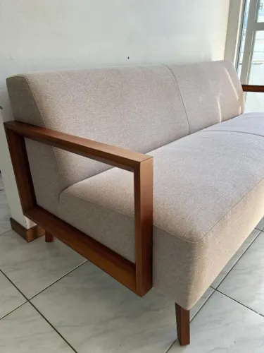 Sofá de linho