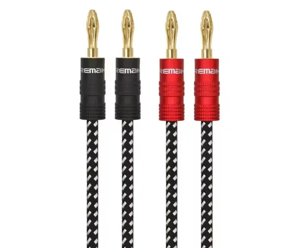 Cabo de Caixa de som Premium com plug banana banhado ouro DREMAKE DREMAKE 