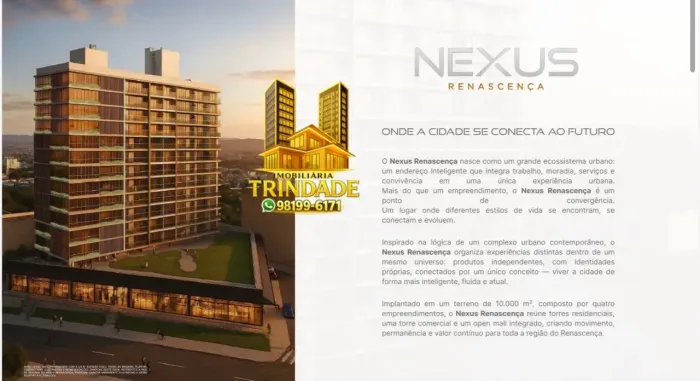 ERGUS NEXUS MALL Triagem Comercial  Open Mall Nexus Renascença