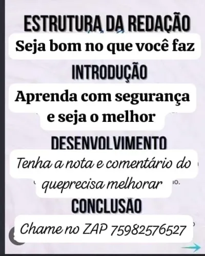 Correção de redação para concurso 