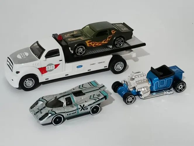 Kit Miniaturas de carrinhos de Metal coleção 1:64