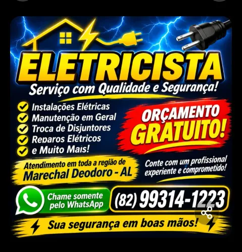 ELETRICISTA - Qualidade, Segurança e Confiança!